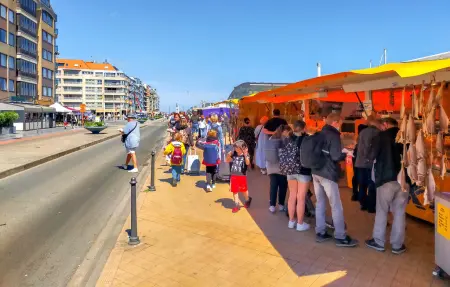 Appartement vue mer avec balcon sur la plage à Ostende : photo 17