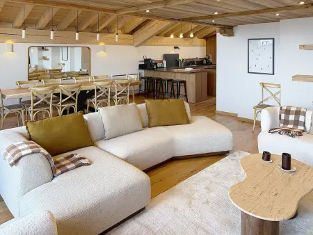 Triplex 5 chambres vue Mont Pourri - 12 personnes : photo 2