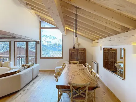 Triplex 5 chambres vue Mont Pourri - 12 personnes : photo 3