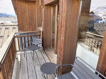 Triplex 5 chambres vue Mont Pourri - 12 personnes : photo 13