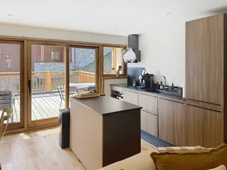 Appartement alpin 9 pers., terrasse jacuzzi vue Mont Pourri : photo 3