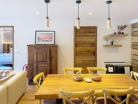 Appartement 8 pers. avec jacuzzi et vue Mont-Blanc : photo 9