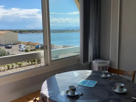 Location appartement à Port Leucate, Appartement, parking - 4 pers., Vue sur chenal