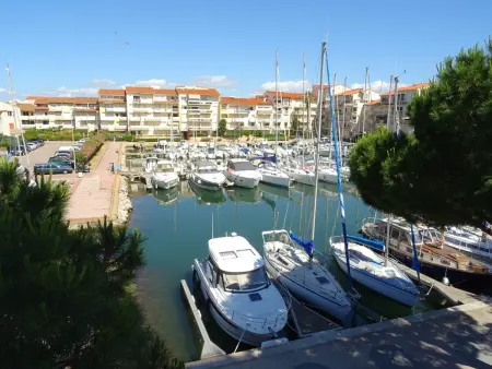 Location appartement à Canet en Roussillon, Appartement avec climatisation et parking - 6 pers.
