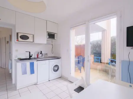 Appartement 4 pers Biscarrosse Plage, terrasse couverte : photo 2