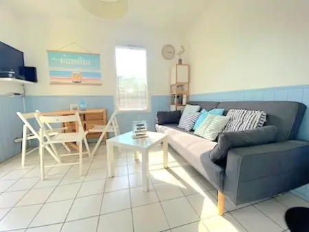 Appartement 4 pers Biscarrosse Plage, terrasse couverte : photo 6