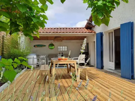 Maison 6 pers Biscarrosse, 3 ch, terrasse couverte, jardin 370m² : photo 3