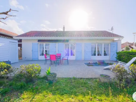 Location maison à Sanguinet, Charmante maison à Sanguinet avec jardin, terrasse, pour 6 pers. - Classée 1 étoile