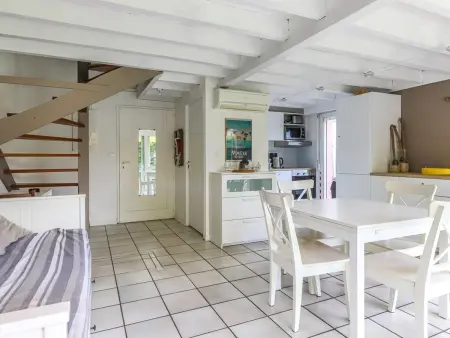 Duplex Biscarrosse : jardin clos, terrasse et parking privé : photo 2
