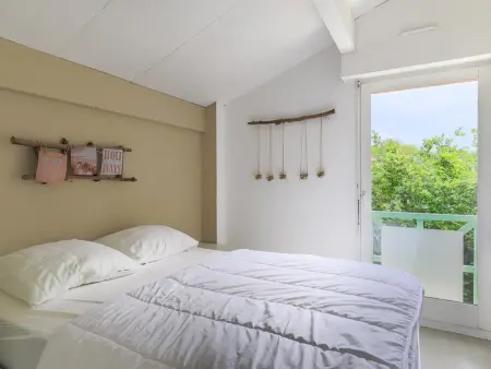 Duplex Biscarrosse : jardin clos, terrasse et parking privé : photo 6