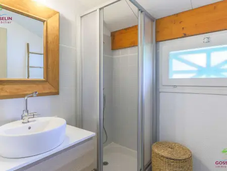 Duplex Biscarrosse : jardin clos, terrasse et parking privé : photo 9