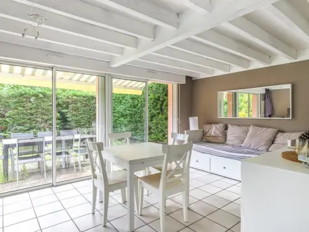Duplex Biscarrosse : jardin clos, terrasse et parking privé : photo 13