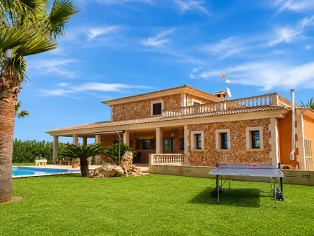 Location villa à Santa Margalida, Maison rurale avec piscine - 8 pers.