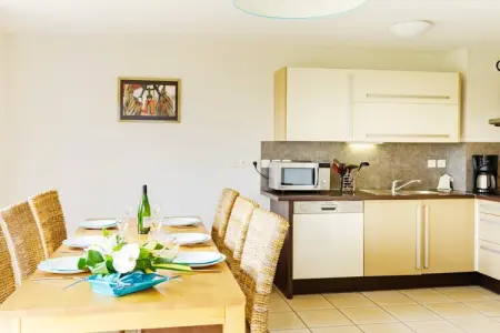 Duplex 6 pers. avec piscine chauffée à Cancale : photo 3