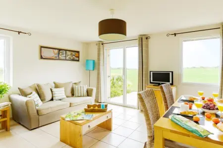 Duplex 6 pers. avec piscine chauffée à Cancale : photo 6