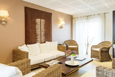 Duplex 6 pers. avec piscine chauffée à Cancale : photo 15