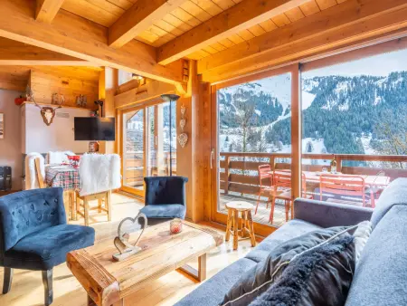 Appartement 6 pers. vue montagne - La Clusaz, garage : photo 1