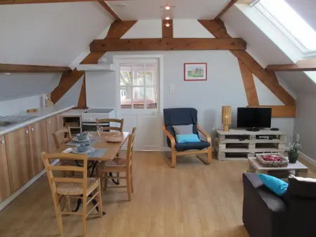Gîte campagne 2 pers. avec terrasse sud et parking : photo 2