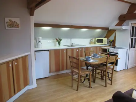 Gîte campagne 2 pers. avec terrasse sud et parking : photo 7