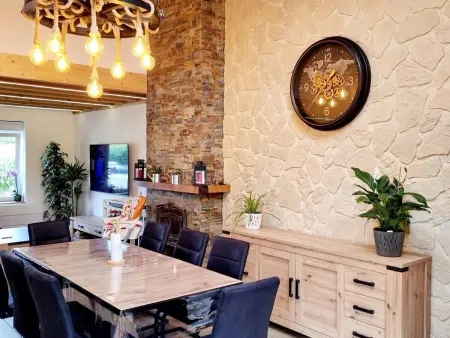Gîte 6 pers. à Salomé, jardin 500m² et cheminée : photo 9