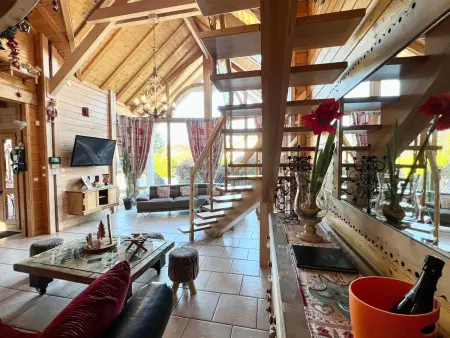 Chalet 10 pers. à Gérardmer, sauna et jacuzzi : photo 2