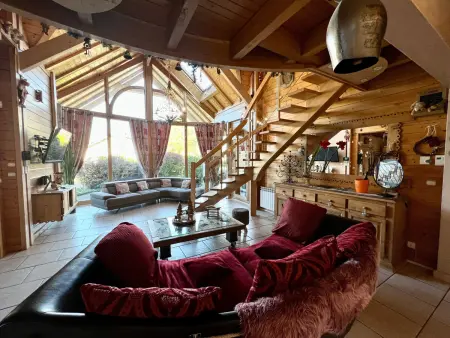 Chalet 10 pers. à Gérardmer, sauna et jacuzzi : photo 8