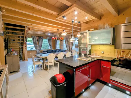 Chalet neuf 11 pers. avec spa et atelier vitrail : photo 6