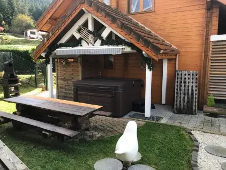Chalet neuf 11 pers. avec spa et atelier vitrail : photo 30