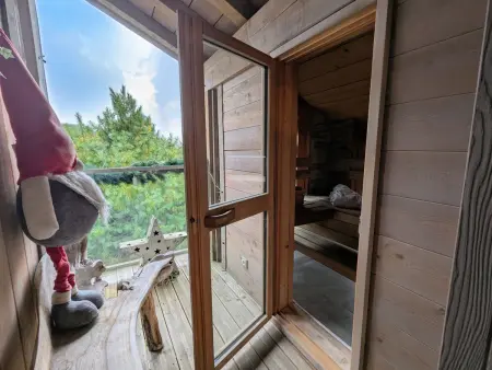 Chalet neuf 11 pers. avec spa et atelier vitrail : photo 33