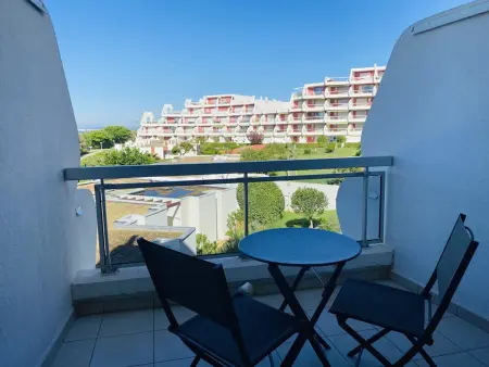 Studio cabine climatisé face mer, terrasse - La Grande-Motte : photo 3