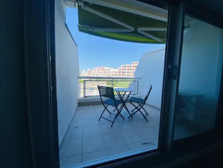 Studio cabine climatisé face mer, terrasse - La Grande-Motte : photo 10