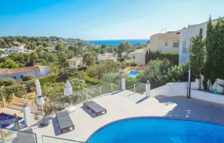 Villa méditerranéenne 8 pers. vue mer à Benissa : photo 2
