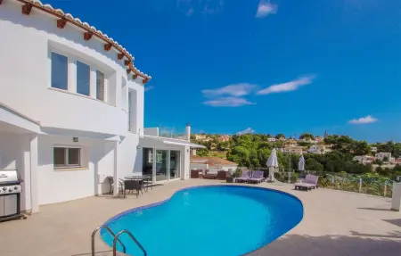 Villa méditerranéenne 8 pers. vue mer à Benissa : photo 10
