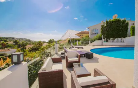 Villa méditerranéenne 8 pers. vue mer à Benissa : photo 11
