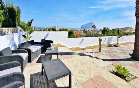 Villa 10 pers. Calpe : piscine toboggan & vue Penon Ifach : photo 2