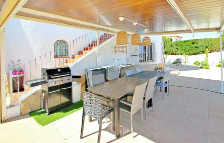 Villa 10 pers. Calpe : piscine toboggan & vue Penon Ifach : photo 8