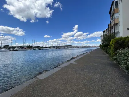 Appartement 4 pers. Cap d'Agde, terrasse vue port : photo 15