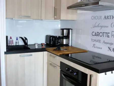 Location appartement à Balaruc les Bains, Studio avec parking privé - 4 pers.
