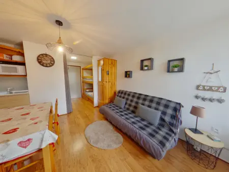 Appartement calme, parking privatif - 4 pers., Appartement 4 personnes à Les Rousses - Photo 1