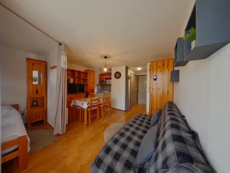 Appartement calme, parking privatif - 4 pers., Appartement 4 personnes à Les Rousses - Photo 3