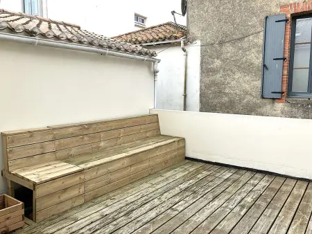 Duplex centre-ville, terrasse et plage à pied : photo 16