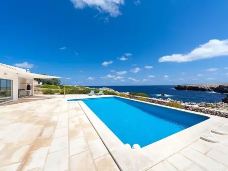 Location maison à Es Mercadal, Haus in Meeresnähe, privater Pool, Panoramablick