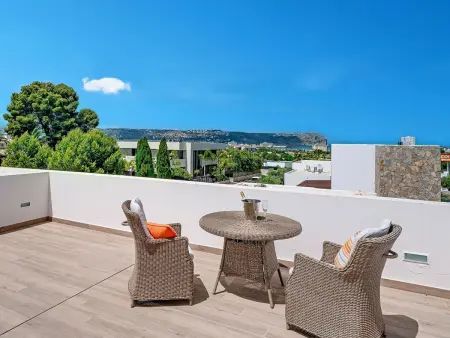 Villa Vieja Brisa, 200 m² avec piscine et vue mer à Javea : photo 33