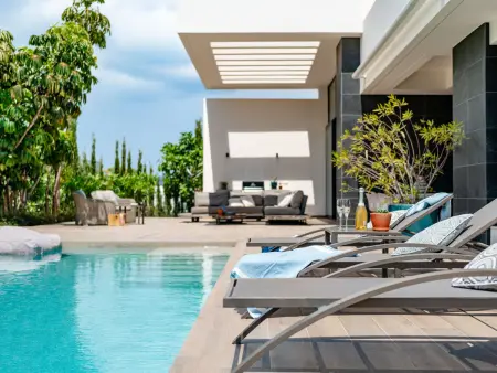 Villa Vieja Brisa, 200 m² avec piscine et vue mer à Javea : photo 48