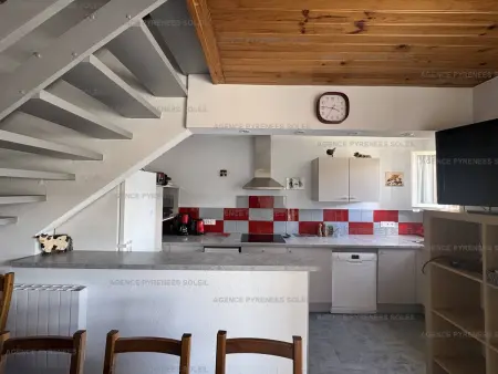 Duplex 8 pers. centre Les Angles, balcon sud-est : photo 4