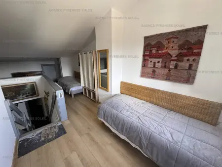 Duplex 8 pers. centre Les Angles, balcon sud-est : photo 6