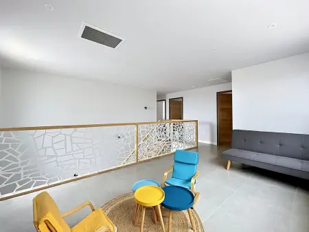 Villa contemporaine 200m² piscine vue Albères : photo 11