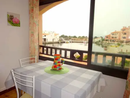 Appartement avec clim et vue lac - 4 pers., Appartement 4 personnes à Le Barcarès : photo 1