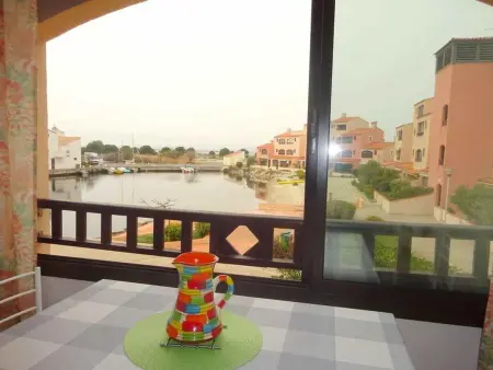 Appartement avec clim et vue lac - 4 pers., Appartement 4 personnes à Le Barcarès : photo 10
