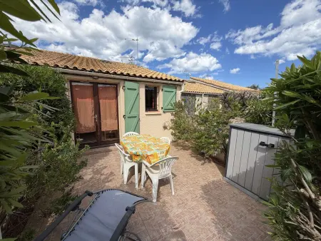 Location villa à La Franqui, Villa avec piscine et clim - 4 pers.